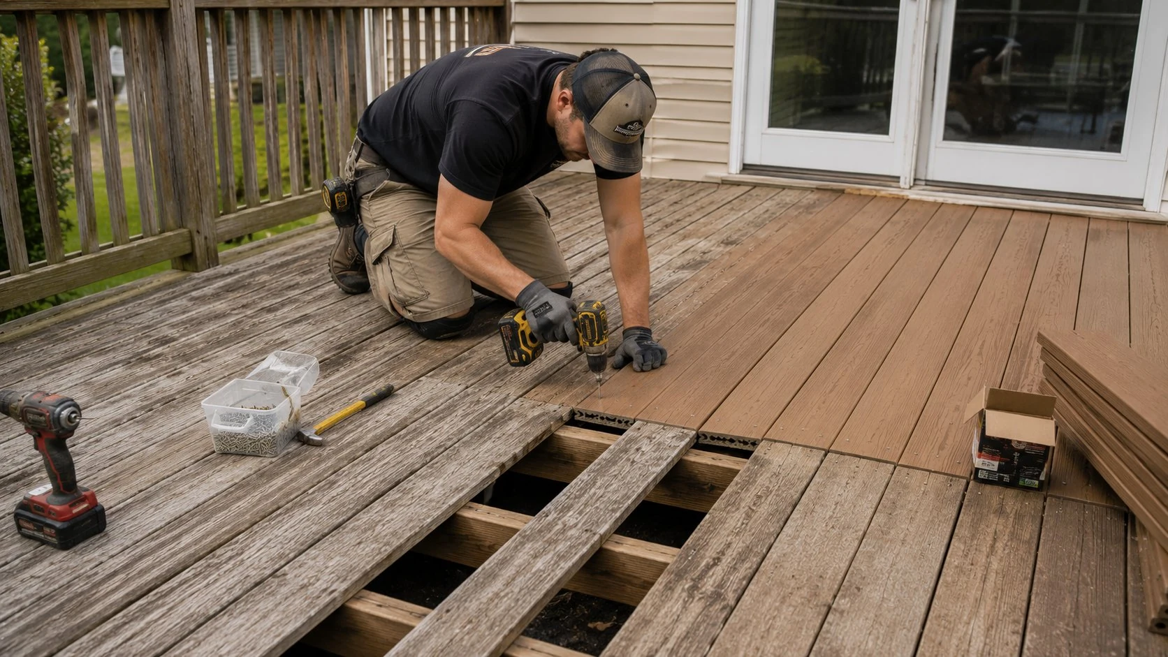 Deck repair contractor Licking County Ohio